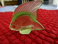 poisson vert pomme Lalique