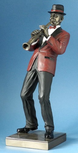 Figurine jazz musicien - de,