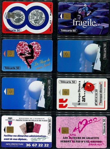 France lot 8 cartes - 8,