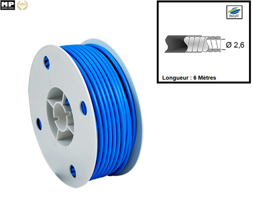 Mètre gaine bleu - 6,
