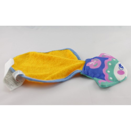 Doudou plat poisson - , éponge