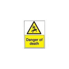 Sign danger mort - danger, de