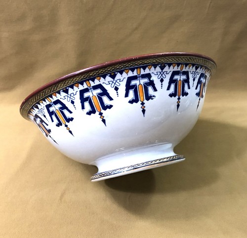 Saladier faience de - en,