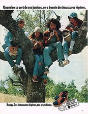 PUBLICITE  1973   ERAM   chaussures  BUGGY