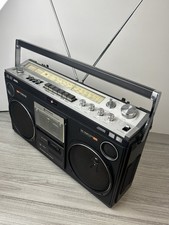 Vintage Ghettoblaster HITACHI TRK8080E Boombox Made In Japan