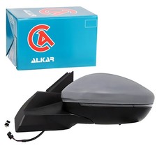 Alkar Miroir Extérieur Électrique Pliant Éclairé Gauche Compatible Avec Peugeot