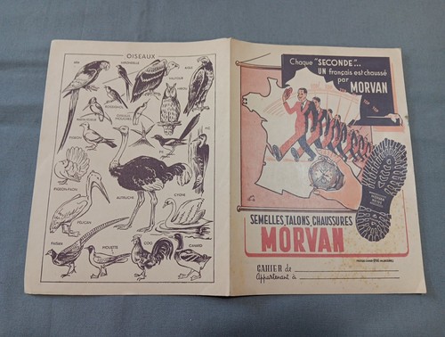 Protège cahier publicitaire - protège,