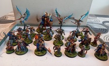 Figurines Warhammer Stormcast Age Of Sigmar. Boîte Skaventide. 24 Fig Peintes.
