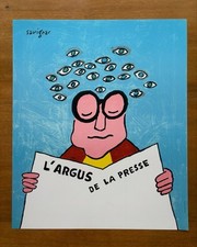 Affiche originale argus de - originale,