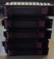 Lot 5× Disques HP 300GB SAS