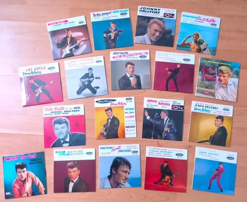 Lot johnny hallyday - 18,