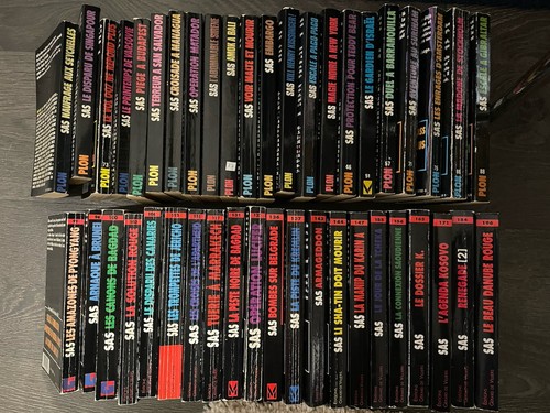 Lot livres sas gérard - de, 43