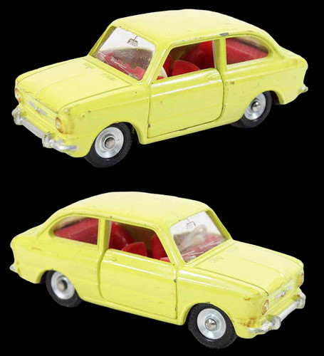 43ème dinky toys fiat 850 - toys,