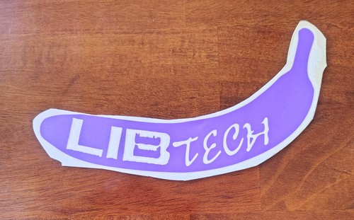 Vintage lib tech die cut - vintage,