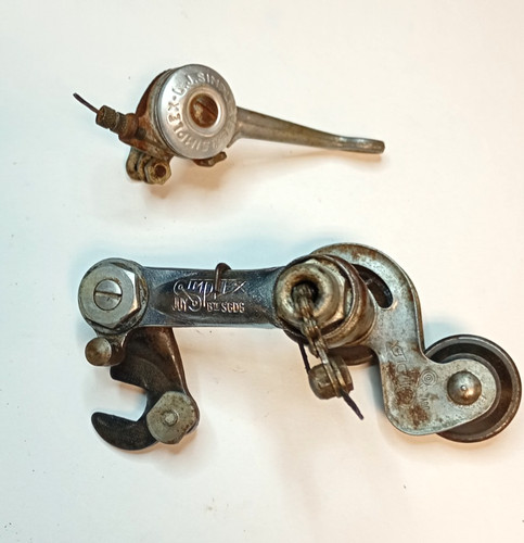 Dérailleur vélo ancien - vélo,