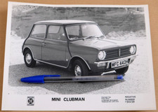 AUSTIN MINI CLUBMAN Photo Foto Presse Originale Brochure Prospekt Archive auto