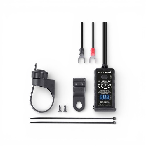 Chargeur moto midland - chargeur,