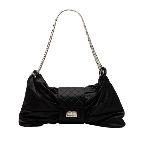 Chanel medium satin bow - chanel,