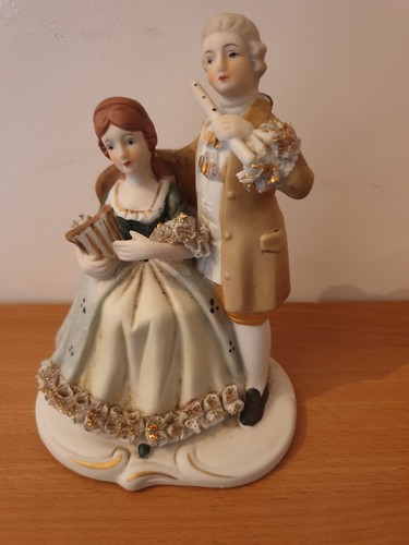 Figurines couple musiciens - figurines, de