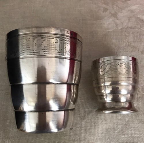 Timbale coquetier en - coquetier,