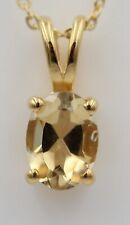 Élégant Pendentif Citrin