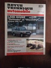 Revue technique Land Rover Defender Discovery 200 tdi rta 