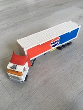 Ancien camion  Américain  GMC Astro 95 Container Pepsi Série 3000 Majorette