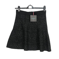 Cynthia Rowley jupe taille Eu L Neuve noire 70% coton 30% nylon ladies New skirt