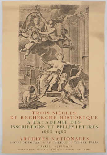 Affiche art trois - [affiche, d'art]