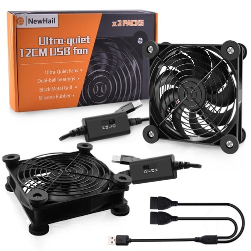 2pcs 120mm usb ventilateurs - 2pcs,