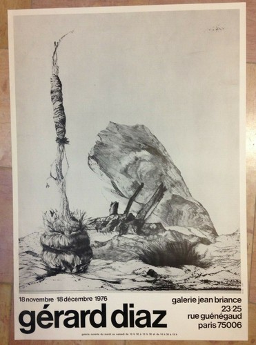 Gerard diaz 1976 affiche - gerard,