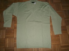 PULL FEMME VERT COL EN V TAILLE 38/40 MARQUE BEST DE LA REDOUTE LONG COMME NEUF