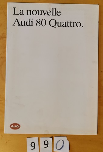 Audi quattro prospectus 18 - 80,