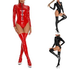 Body en cuir PVC brillant