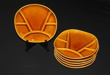 Vintage lot de 6 assiettes à