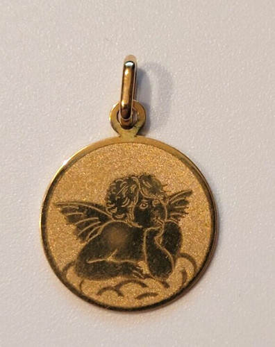 Pendentif jaune 18 - pendentif, or