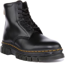 DR MARTENS 27833001 8L 8 Œillet Cuir Bottes Hommes en Noir Taille UK 7- 11