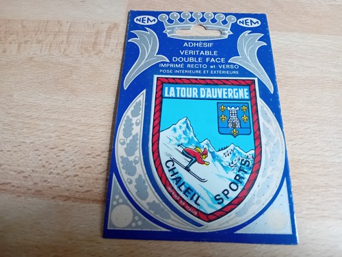 Blason adhésif nem double - blason,