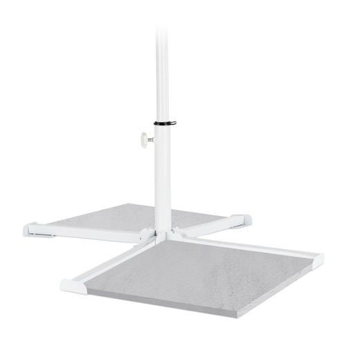 Pied parasol socle pliable - de,