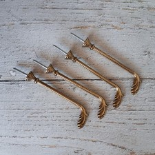 2x Anciens crochets en bronze