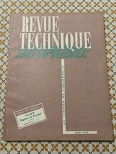 Revue Technique Juin 1954 -