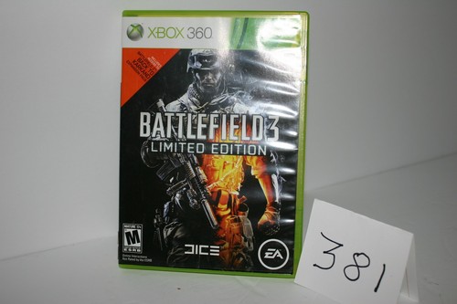 Xbox360 battlefield limited - battlefield,