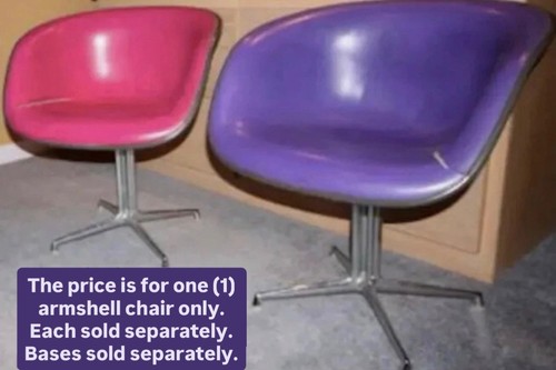 Eames chair pink purple - or,