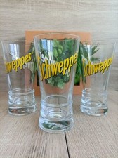 Lot 3 verres Schweppes