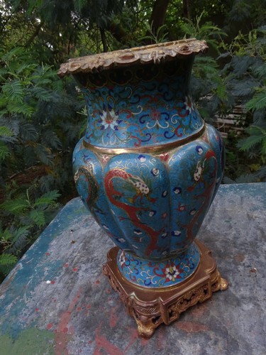 Vase chinois balustre a - vase,