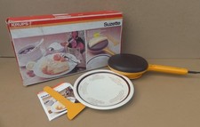 Crêpière KRUPS SUZETTE vintage orange TYP 235 ancienne FONCTIONNE crepe maker