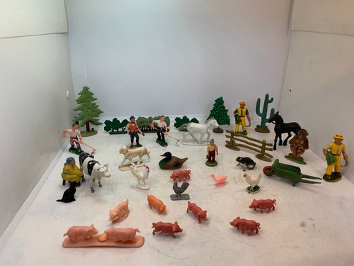 Lot ancien jouet animaux - animaux, la
