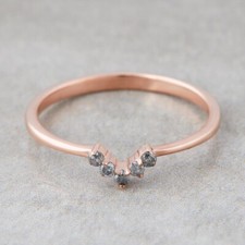 Naturel Sel Et Poivre Bague