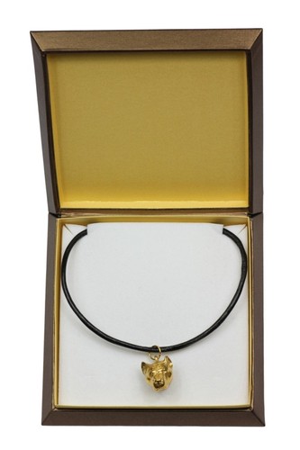 Amstaff collier plaqué or - amstaff,