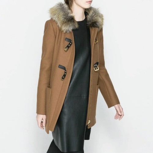 Zara rare duffle wool - zara,